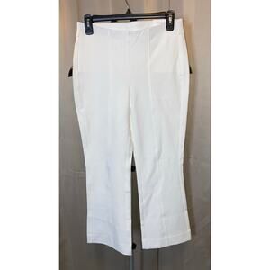 NWT Chico’s So Slimming Juliet Kick Flare Crop Pants Size 000 (US 0) White